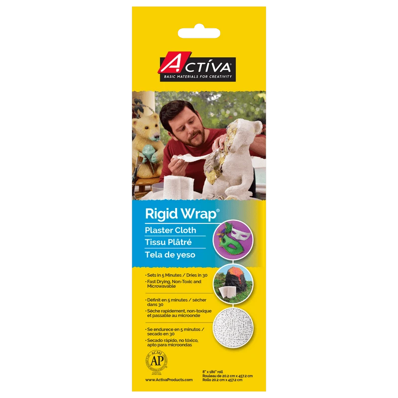 Rigid Wrap™ Plaster Cloth 8-in x 180-in Roll